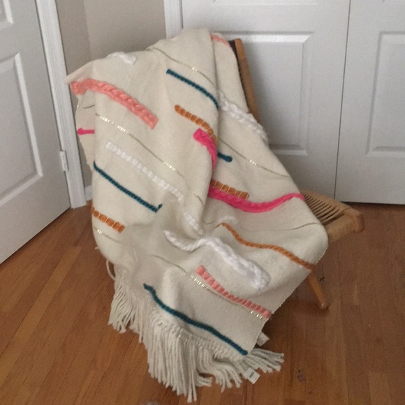 Anthropologie Other - NWT Anthropologie Boho throw 50 x 60”